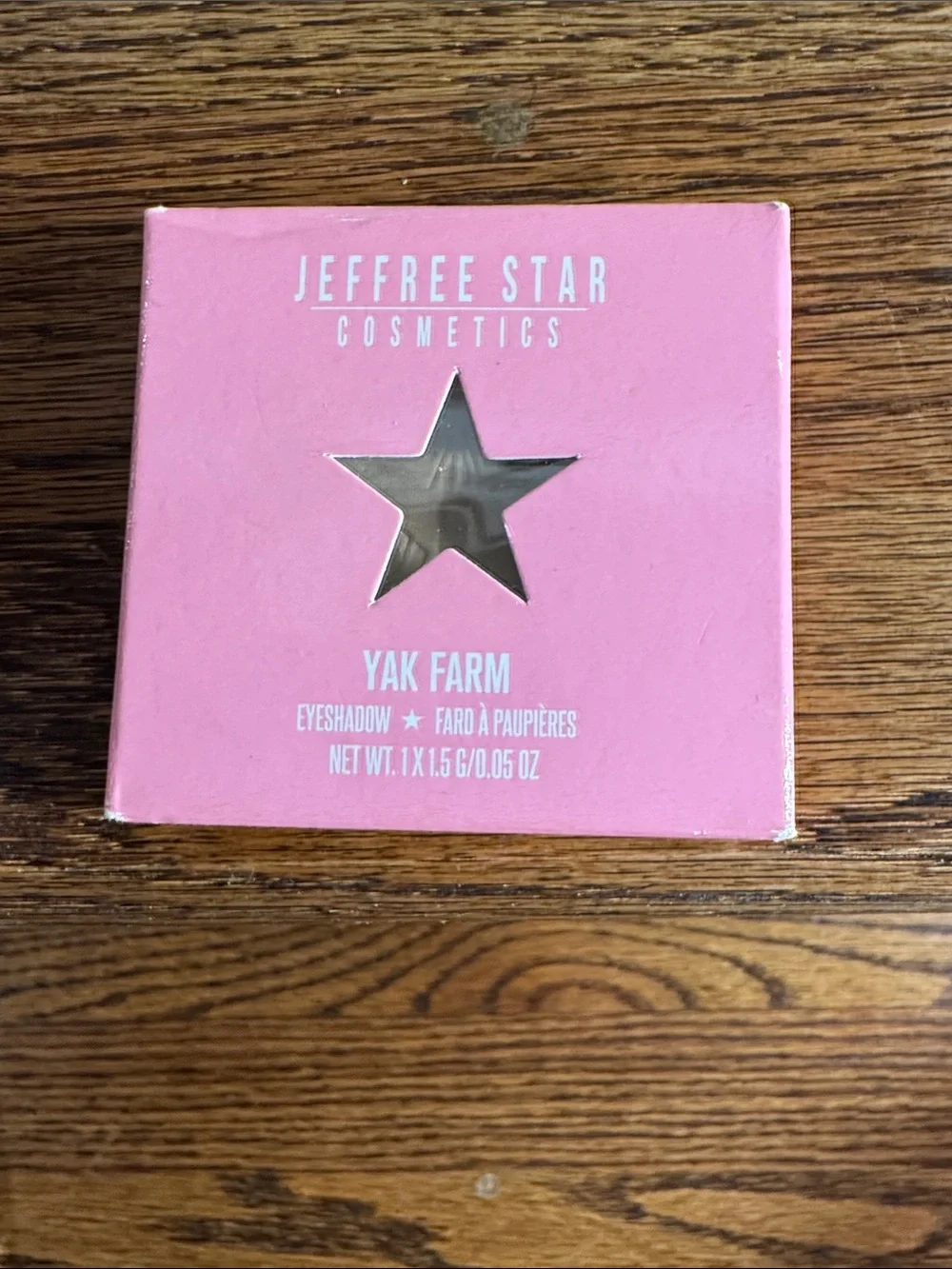 Jeffree Star Yak Farm Eyeshadow - Pink Packaging